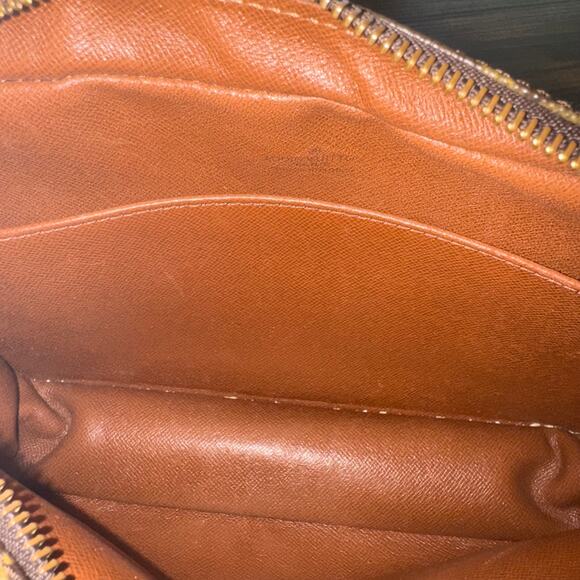 Vintage 1987 Louis Vuitton Monogram Coated Canvas Compiegne 23 Clutch Bag - Picture 9 of 12